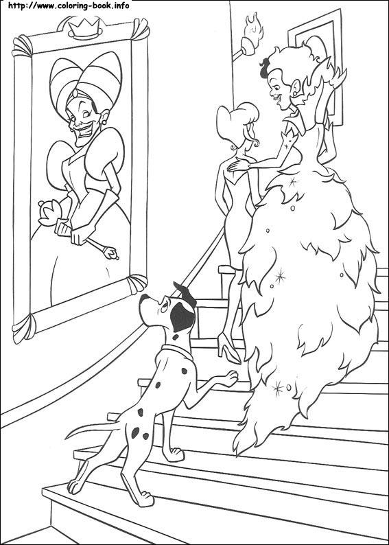 101 Dalmatians coloring picture